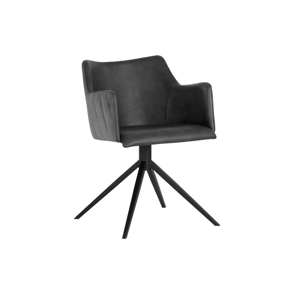 Griffin Swivel Dining Armchair - Home Elegance USA