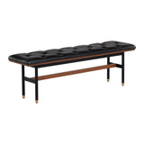 Staten Bench - Black - Home Elegance USA