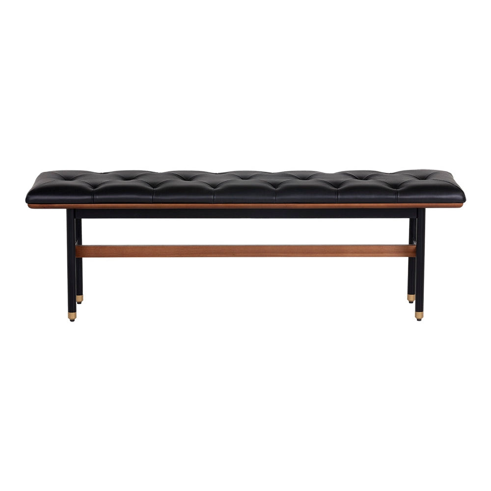 Staten Bench - Black - Home Elegance USA