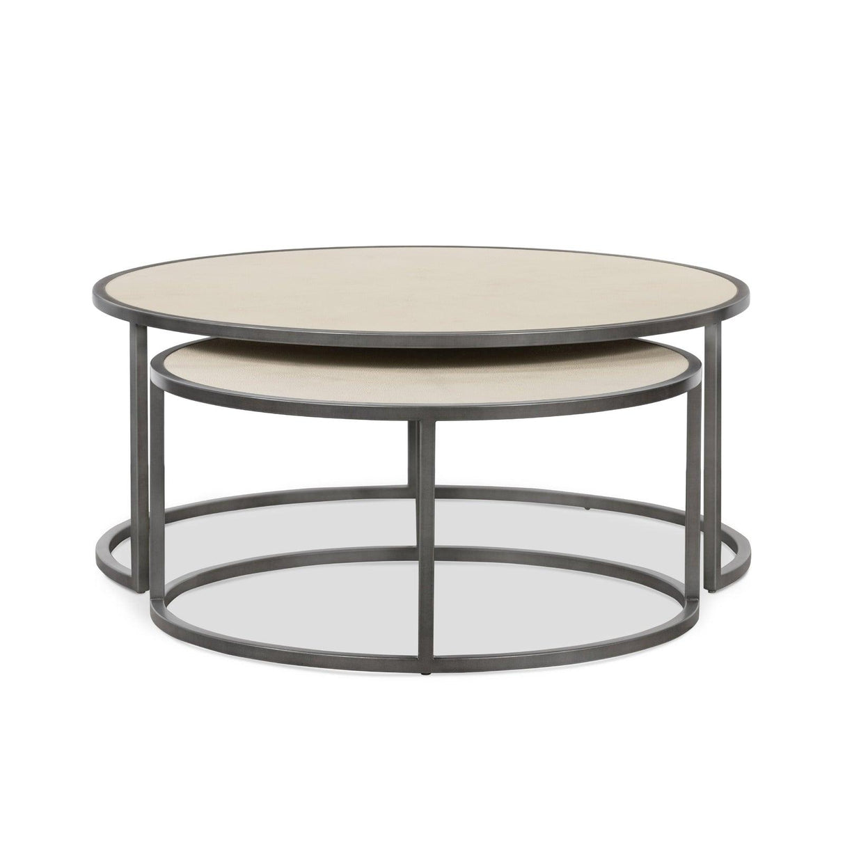 Four Hands Shagreen Nesting Coffee Table