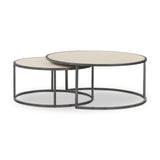 Four Hands Shagreen Nesting Coffee Table