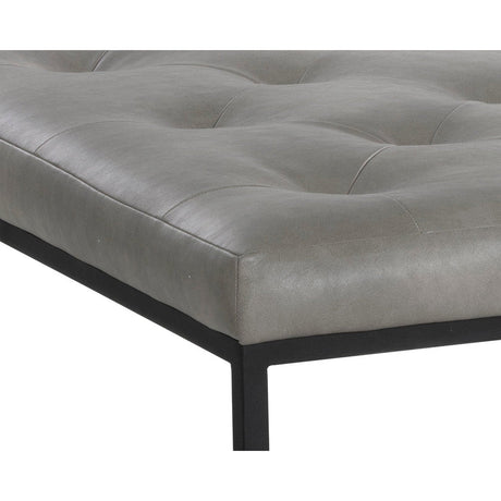 Endall Ottoman - Matte Black - Home Elegance USA