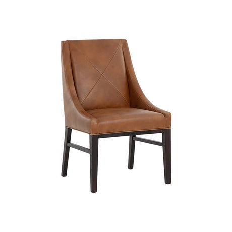 Zion Dining Chair - Tobacco Tan - Home Elegance USA