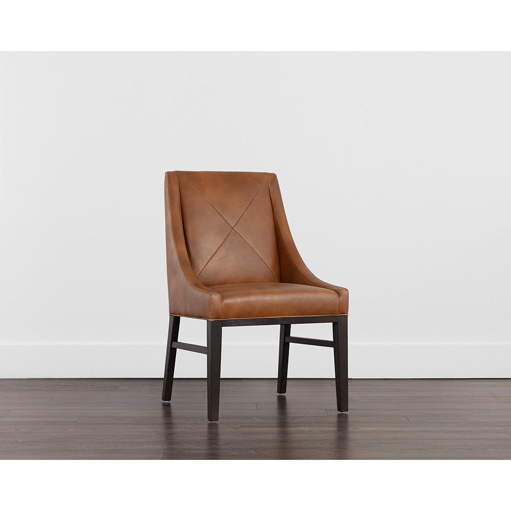 Zion Dining Chair - Tobacco Tan - Home Elegance USA