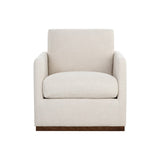 Portman Swivel Lounge Chair - Effie Linen - Home Elegance USA