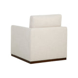 Portman Swivel Lounge Chair - Effie Linen - Home Elegance USA