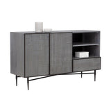 Markwood Sideboard - Antique Bronze - Glacier Grey - Home Elegance USA