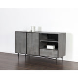 Markwood Sideboard - Antique Bronze - Glacier Grey - Home Elegance USA