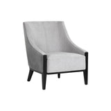 Aurora Lounge Chair - Polo Club Stone / Overcast Grey - Home Elegance USA