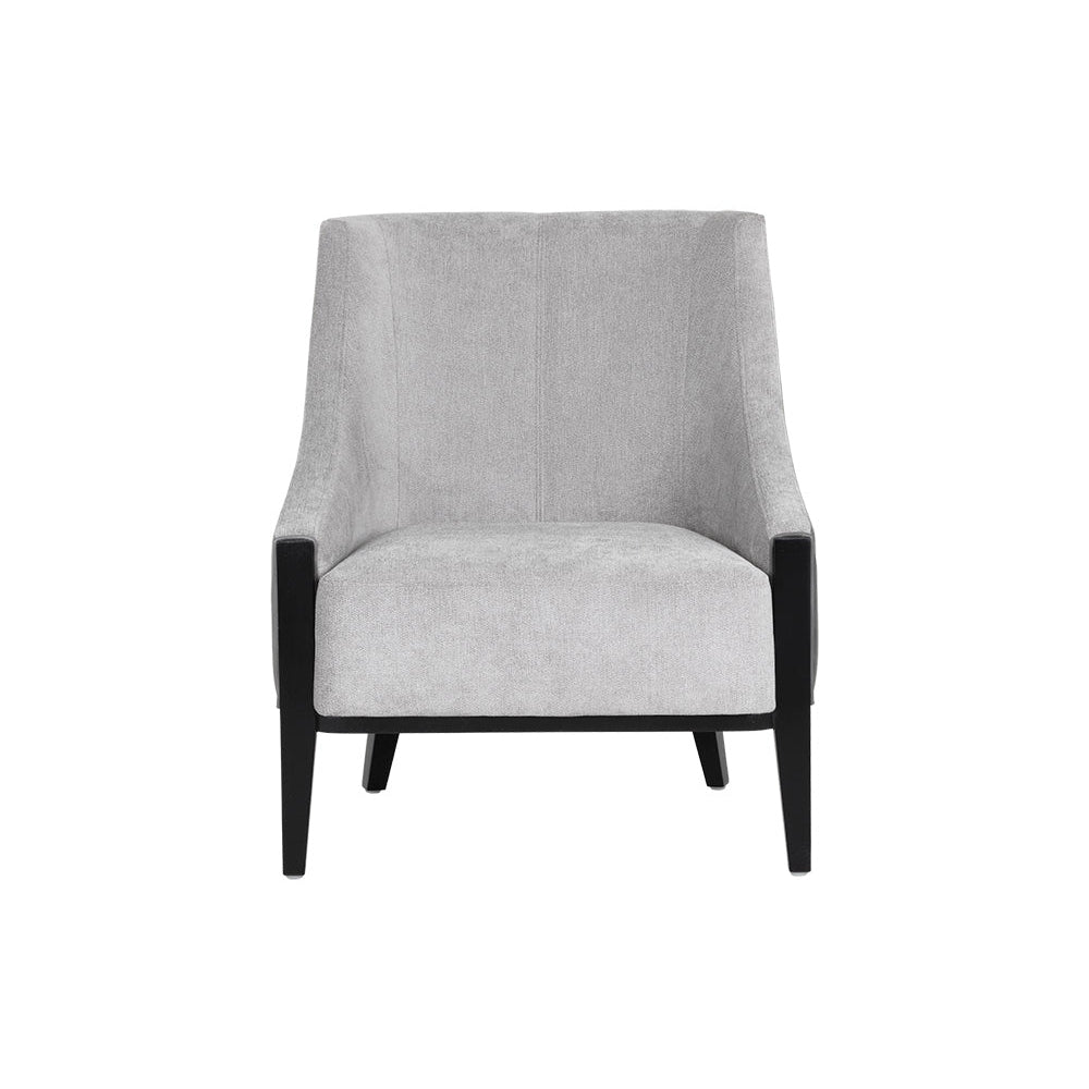 Aurora Lounge Chair - Polo Club Stone / Overcast Grey - Home Elegance USA