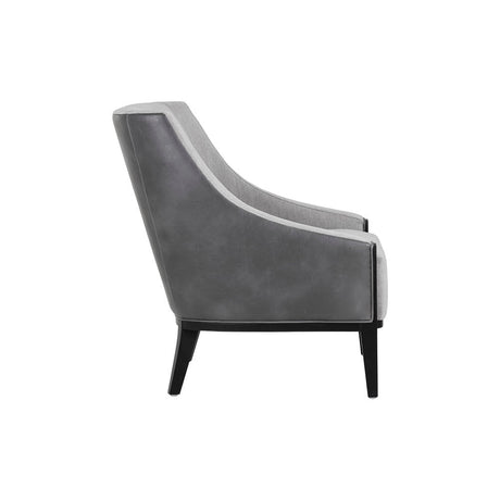 Aurora Lounge Chair - Polo Club Stone / Overcast Grey | Sunpan - SUNPAN - 107802 - Home Elegance USA - 4