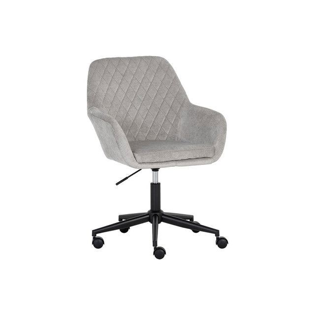 Jayna Office Chair - Polo Club Stone - Home Elegance USA