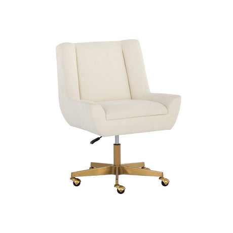 Mirian Office Chair - Zenith Alabaster - Home Elegance USA