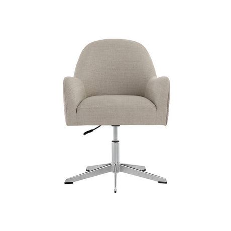 Holland Office Chair - Zenith Taupe Grey / Taupe Sky - Home Elegance USA