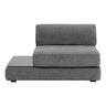 Harmony Modular - Armless Chair - Danny Dark Grey - Home Elegance USA