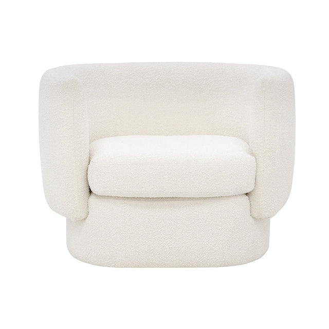 Valence Armchair - Maya White - Home Elegance USA