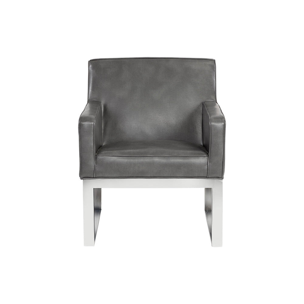 Orest Lounge Chair - Cantina Magnetite - Home Elegance USA