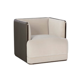 Sierra Armchair - Meg Taupe / Porcini Taupe | Sunpan