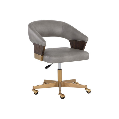 Leonce Office Chair - Bravo Metal - Home Elegance USA