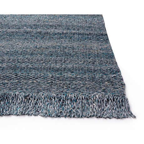 Lindau Hand - Woven Rug - Teal - Home Elegance USA