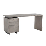 Lewis Desk - Grey - Home Elegance USA