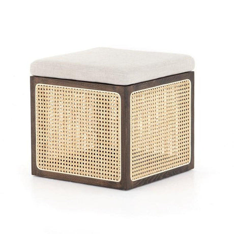 Four Hands Ainsley Ottoman
