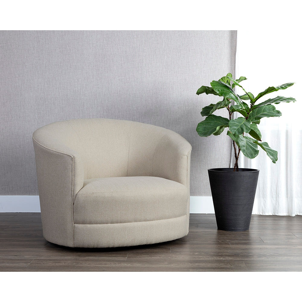 Grimaldi Swivel Armchair - Home Elegance USA