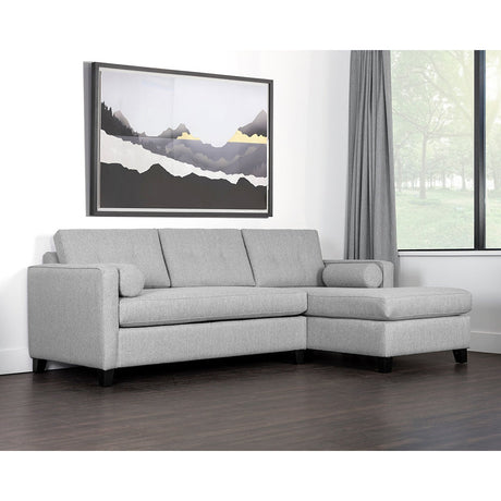 Lautner Sofa Bed Chaise - Grey - Home Elegance USA