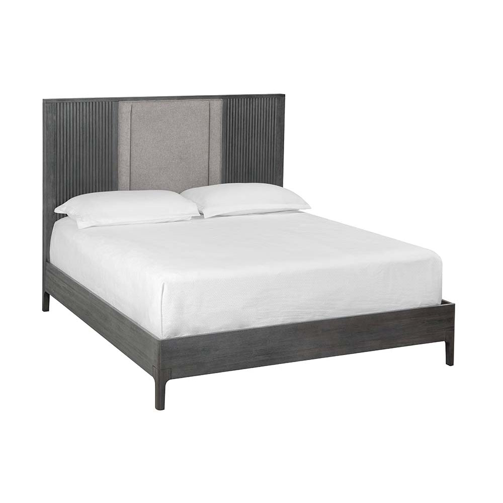 Keldon Bed - Queen - Belfast Heather Grey - Home Elegance USA