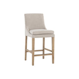 Rosine Counter Stool - Effie Flax - Home Elegance USA