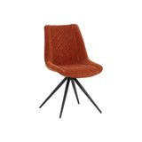 Freya Swivel Dining Chair - Danny Rust - Home Elegance USA