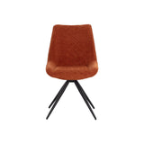 Freya Swivel Dining Chair - Danny Rust - Home Elegance USA