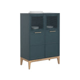 Rivero Highboard - Teal - Home Elegance USA