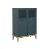 Rivero Highboard - Teal - Home Elegance USA