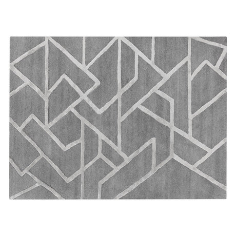 Zizi Hand - Tufted Rug - Dark Grey - Home Elegance USA