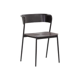 Keanu Dining Chair - Gunmetal - Home Elegance USA