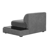Harmony Modular - Armless Chair - Danny Dark Grey - Home Elegance USA