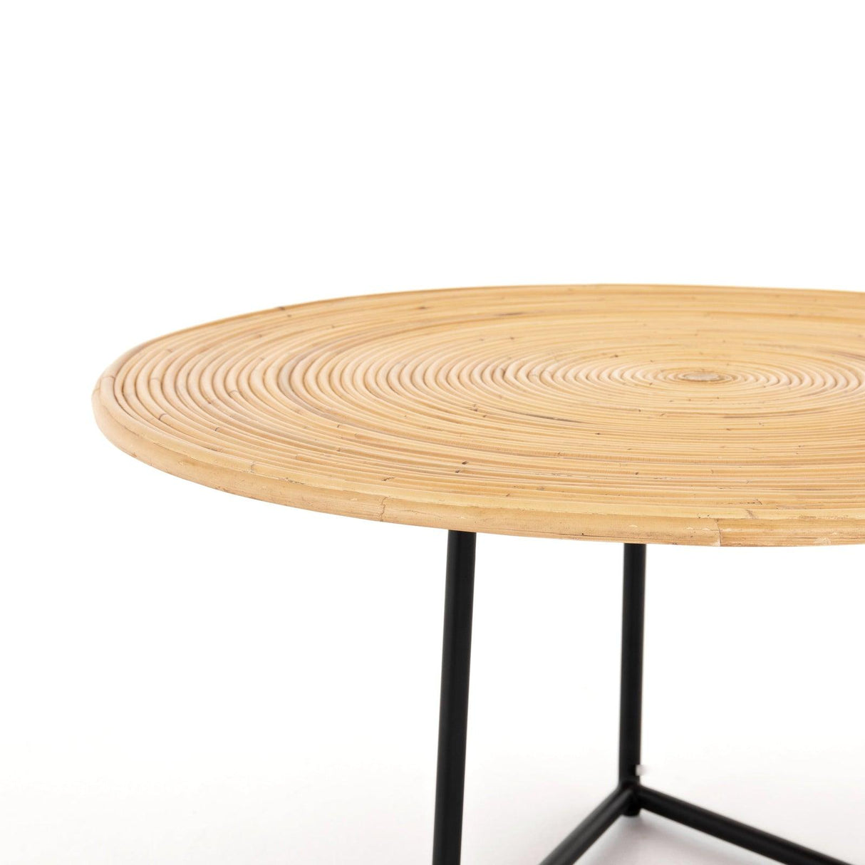 Four Hands Clover Round Coffee Table