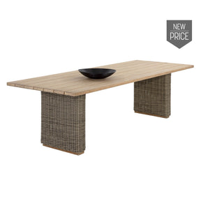 Riviera Dining Table - Rectangular - 108" | Sunpan
