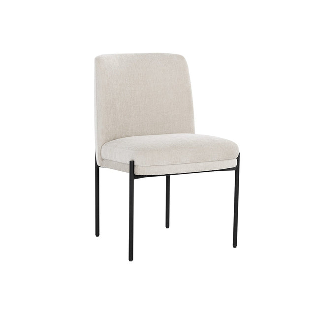 Richie Dining Chair - Black - Danny Ivory - Home Elegance USA