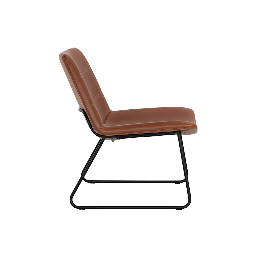 Farren Lounge Chair - Hazelnut - Home Elegance USA