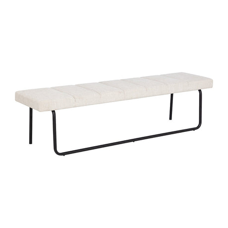 Casimir Bench - Chacha Cream - Home Elegance USA