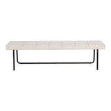 Casimir Bench - Chacha Cream - Home Elegance USA