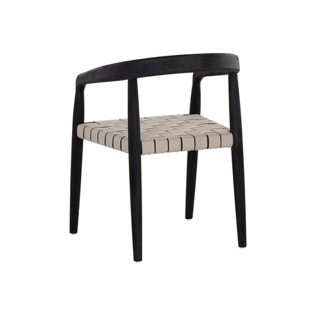 Cayman Dining Armchair - Charcoal - Home Elegance USA