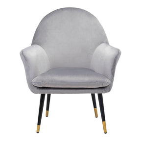 Alexandria Accent Chair Polyester Upholstery & Steel Legs | Zuo Modern