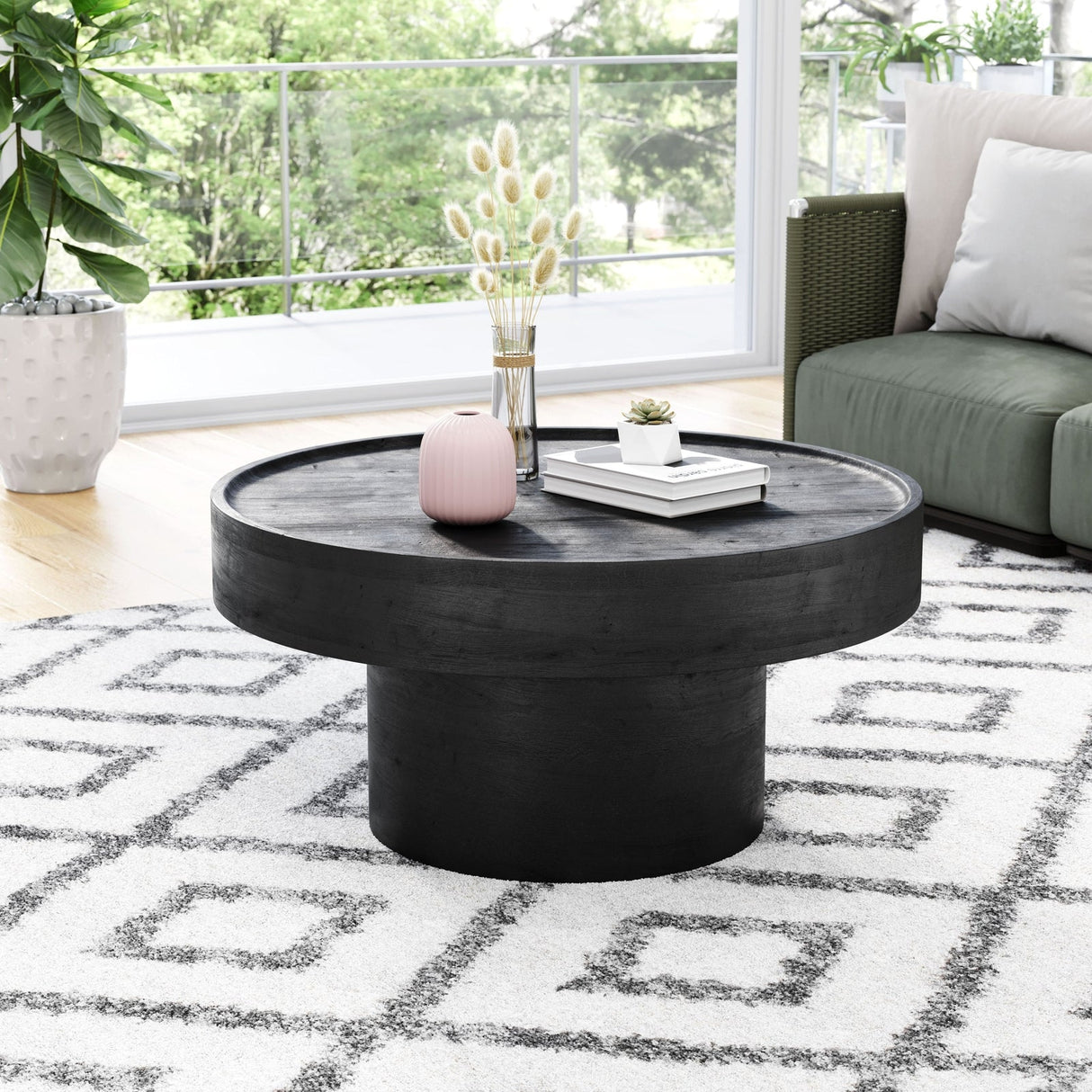 Zuo Watson Coffee Table Matte Black