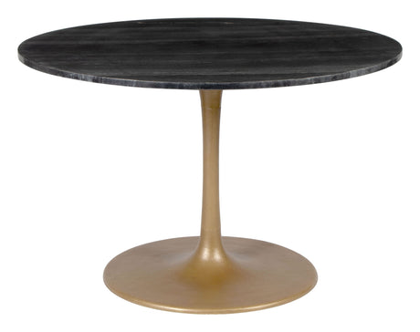 Zuo Taj Dining Table Black & Gold