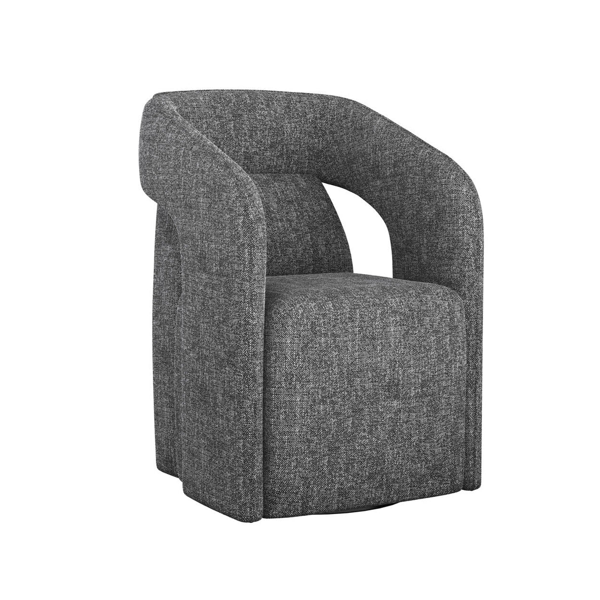 Kendrick Wheeled Dining Armchair - Home Elegance USA