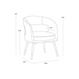 Morris Dining Armchair - Home Elegance USA