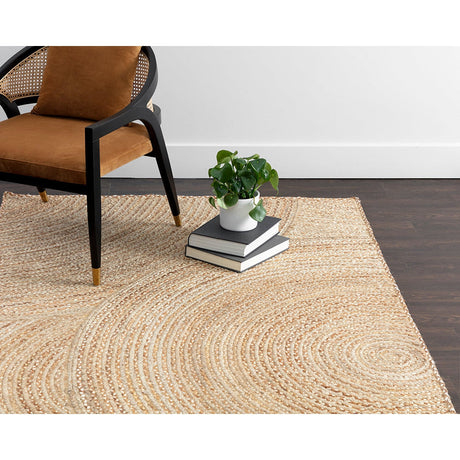 Prescott Hand - Braided Rug - Warm Natural - Home Elegance USA